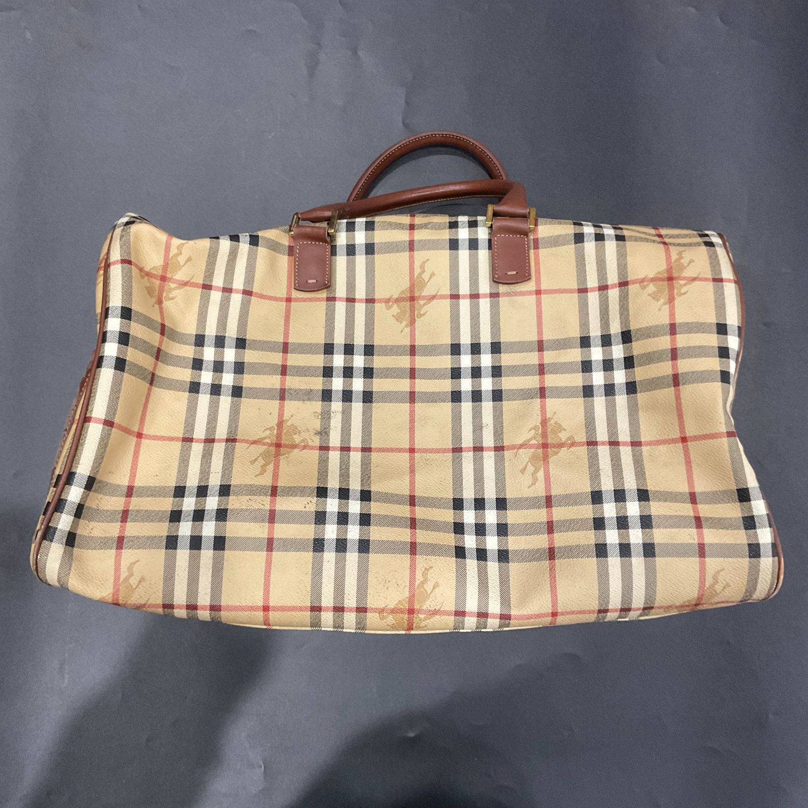 楽天市場】【バッグ】BURBERRY バーバリー ボストンバッグ 