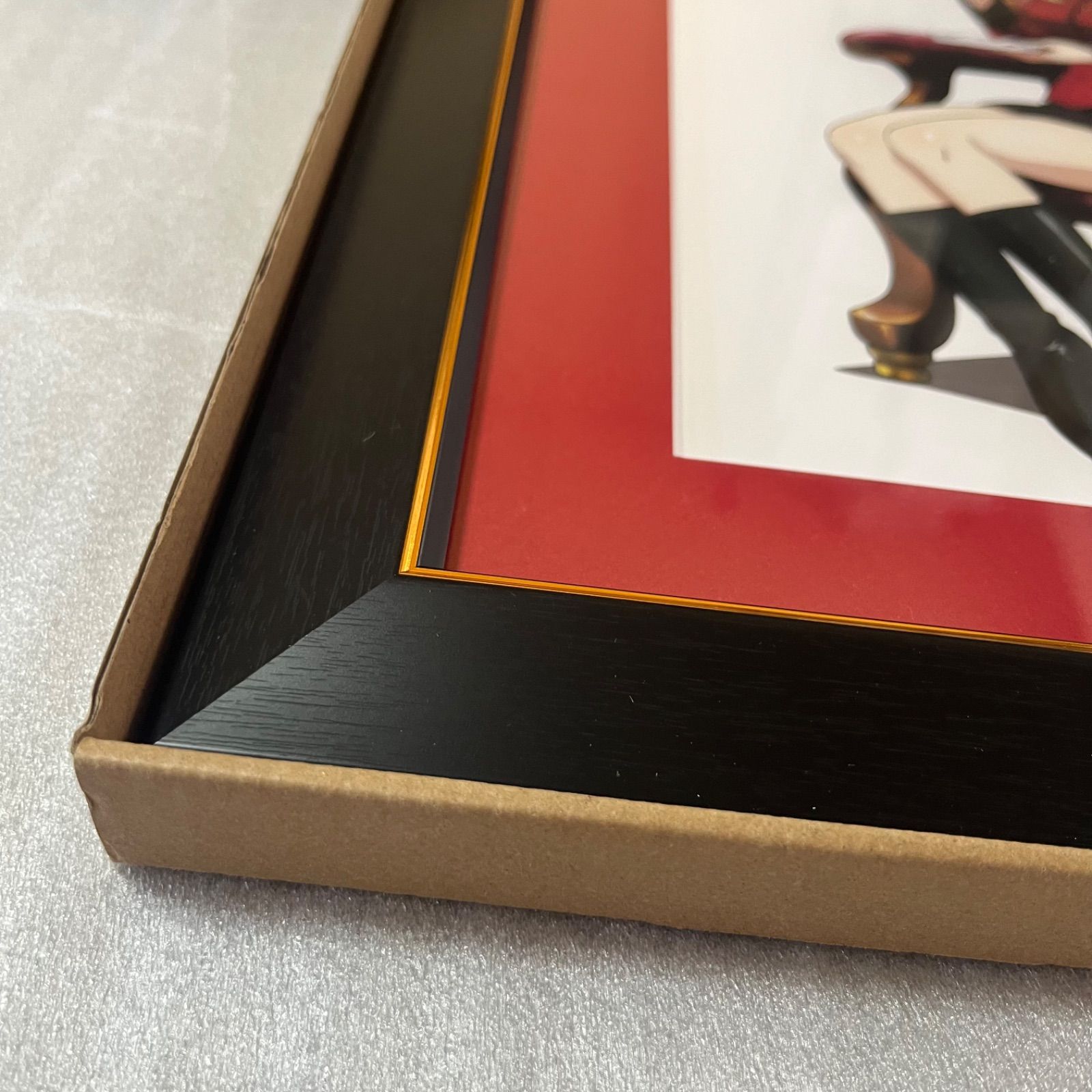  原画イラストボード ガールズ＆パンツァー 章 描き下ろしイラスト ダージリン コラボウオッチ着用ver キャラファイングラフ その他 キャラクターグッズ