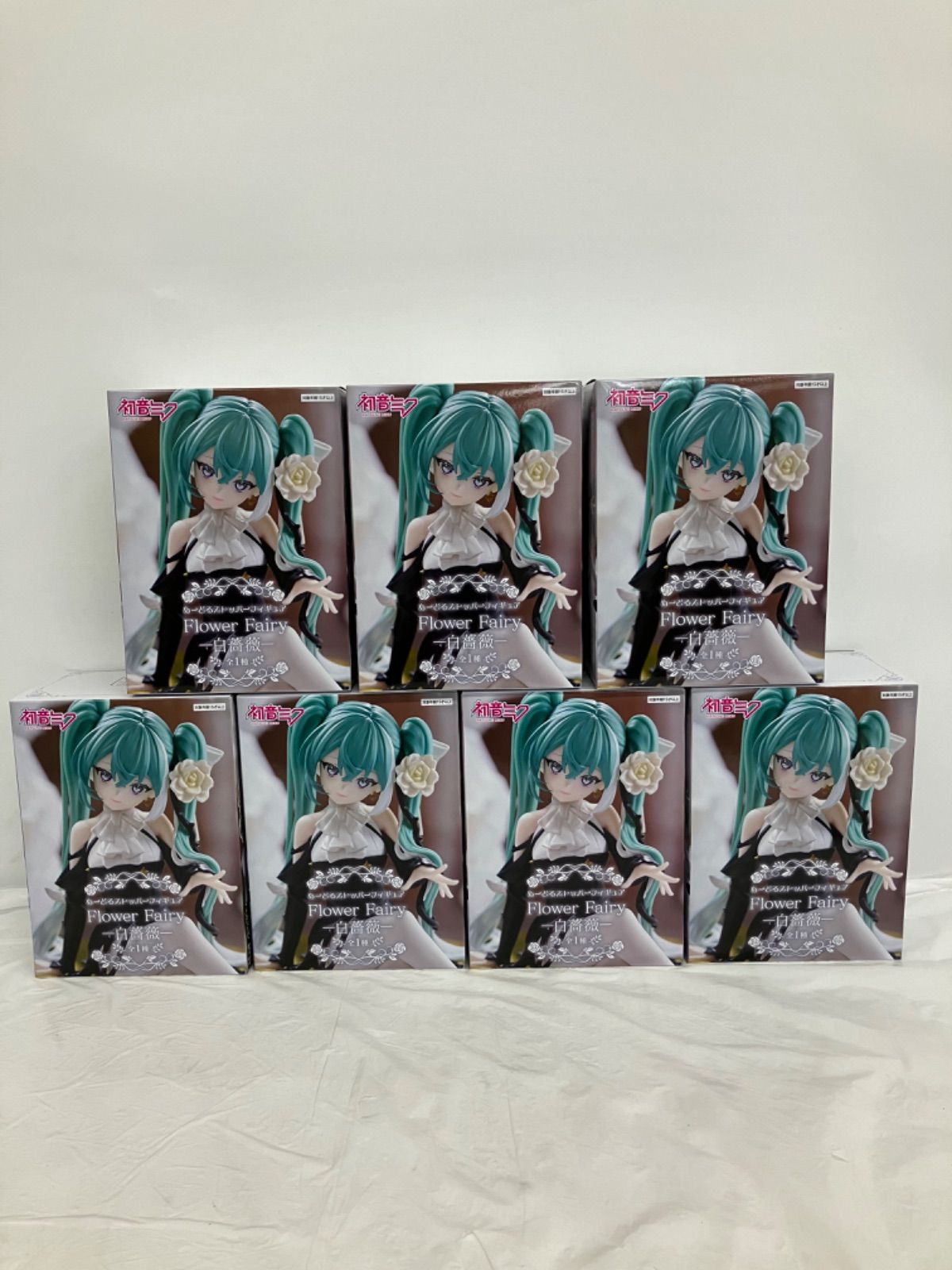 未開封 初音ミク ぬーどるストッパーフィギュア Flower Fairy 白薔薇