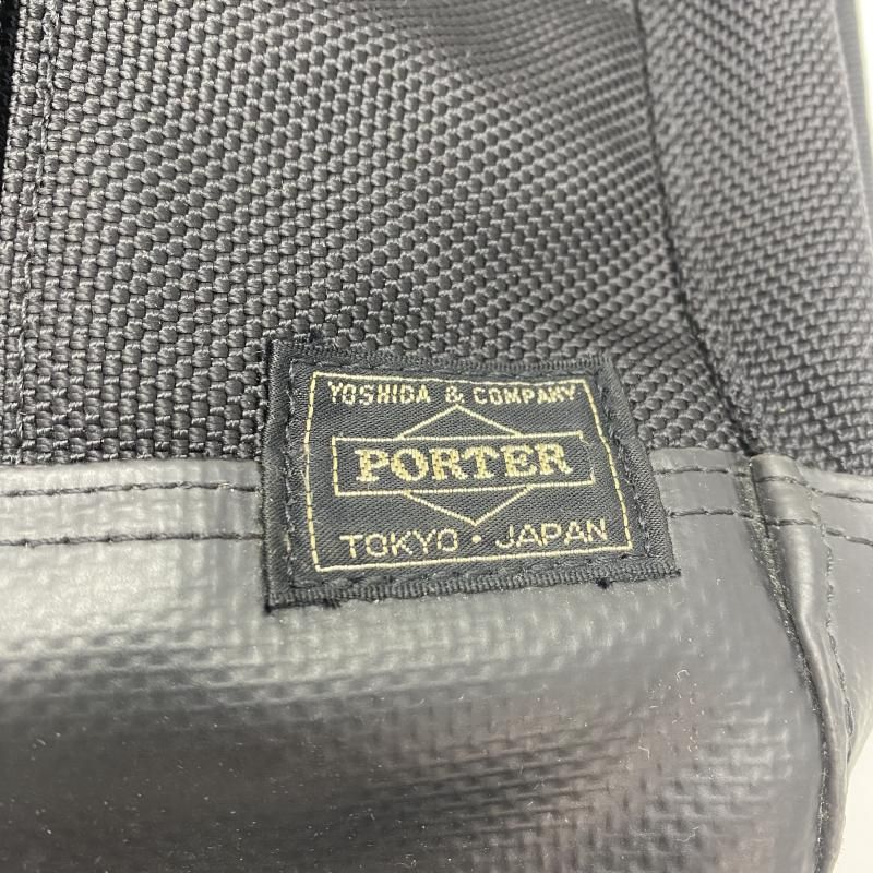 中古】PORTER ヒート スリングショルダーバッグ 黒 マグライト欠品