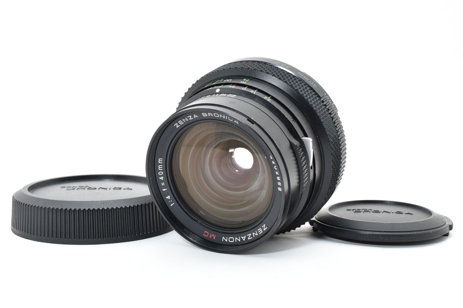 ZENZA BRONICA ZENZANON MC 40mm F4 広角レンズ ETR / ETRS / ETRSi用