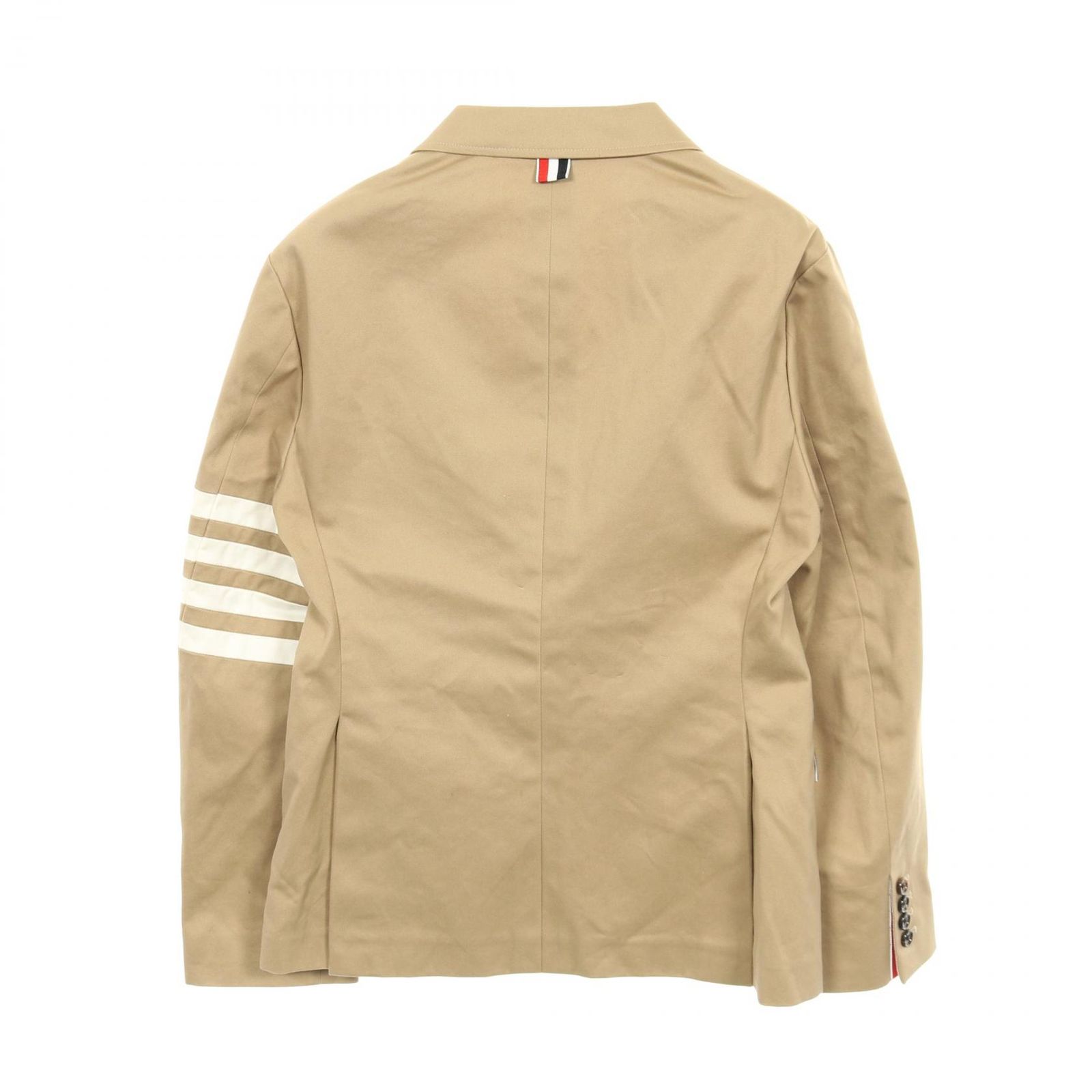 トムブラウン THOM BROWNE テーラードジャケット 4BAR コットンツイル 