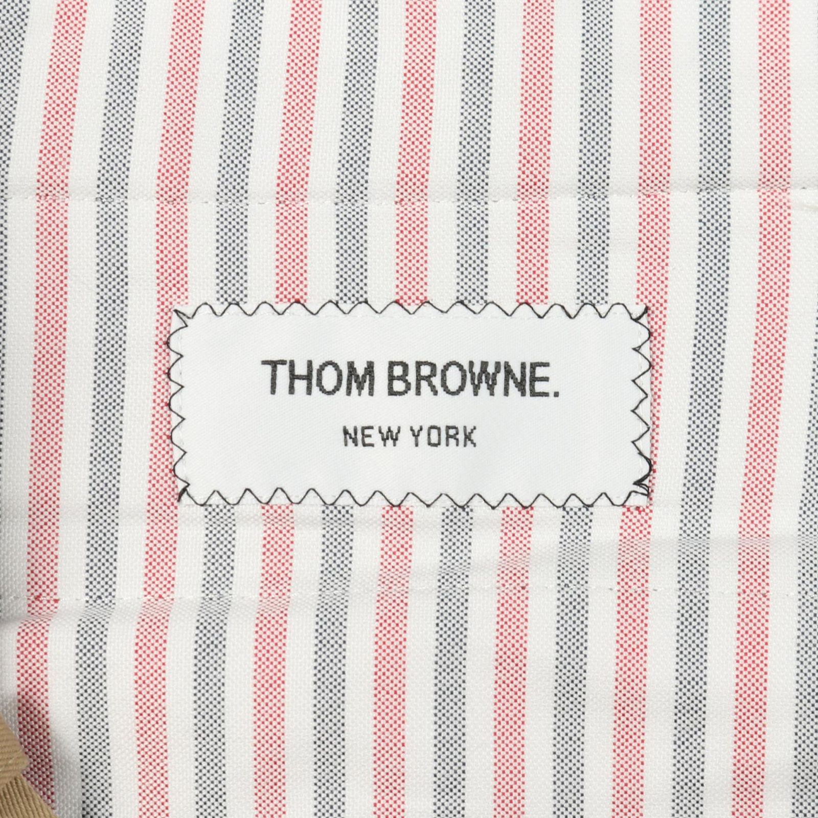 トムブラウン THOM BROWNE チノパンツ 4BAR コットンツイル コットン