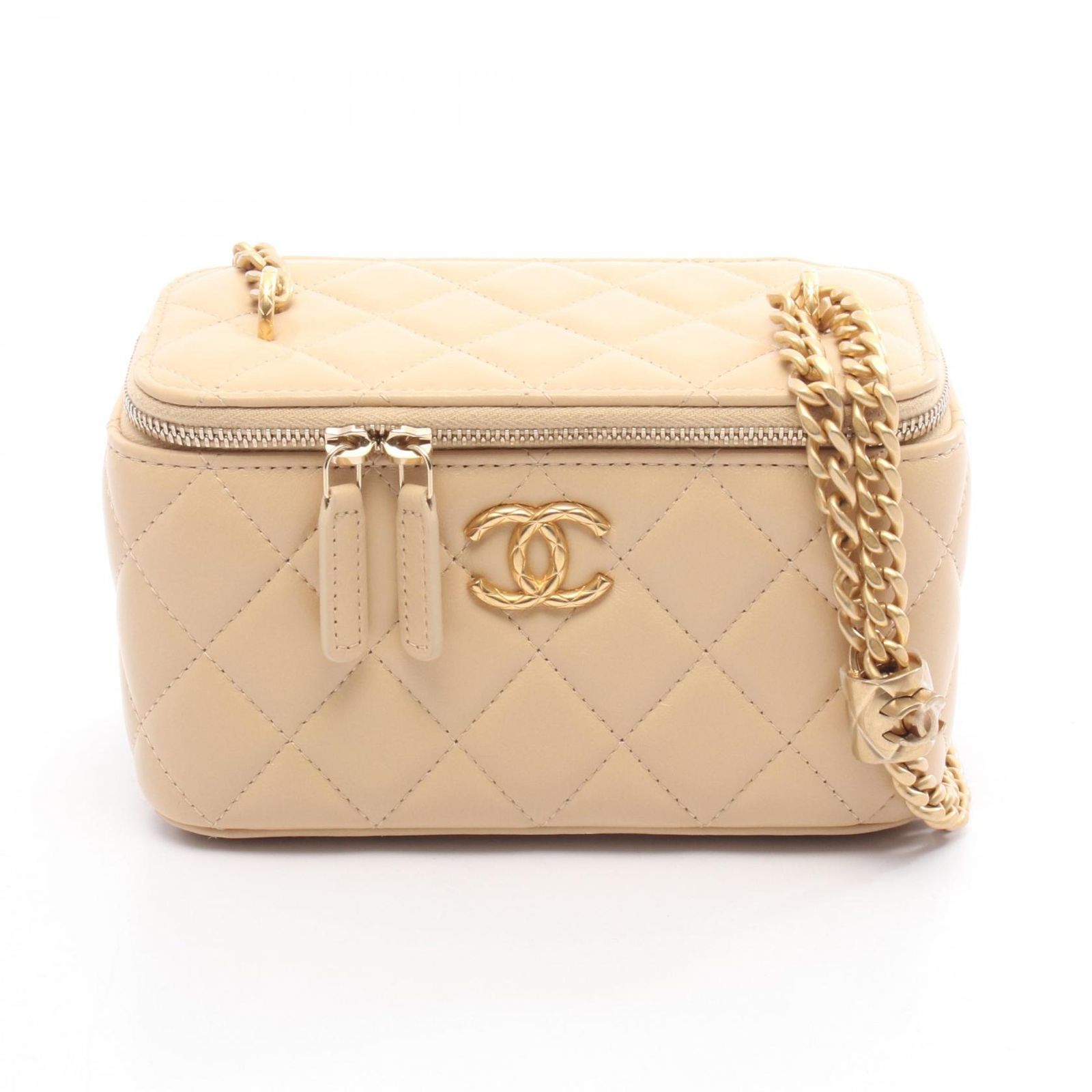 シャネル CHANEL ショルダーバッグ マトラッセ バニティ AP3044 