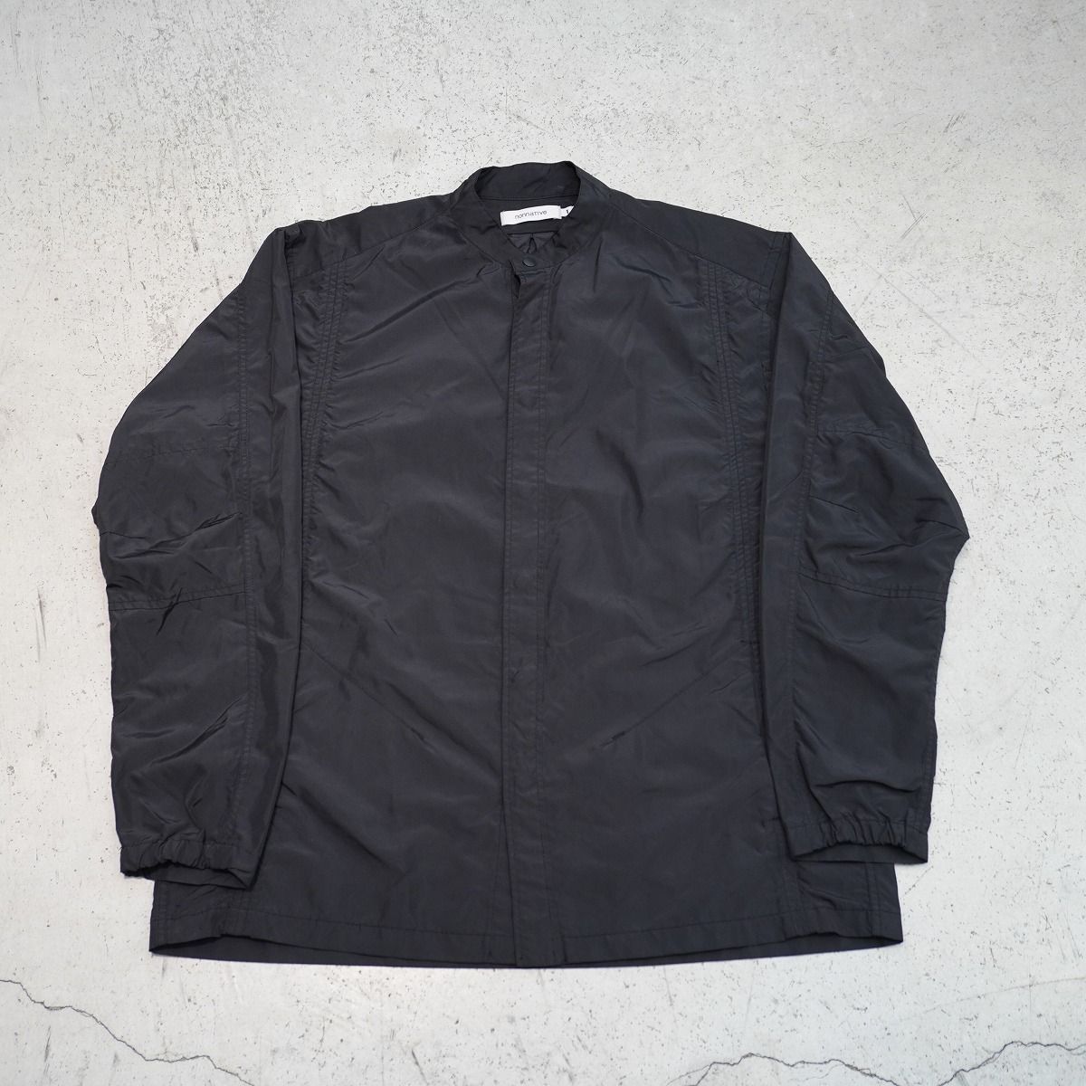 23AW nonnative ノンネイティブ OFFICER STAND COLLAR SHIRT NN-SJ4301