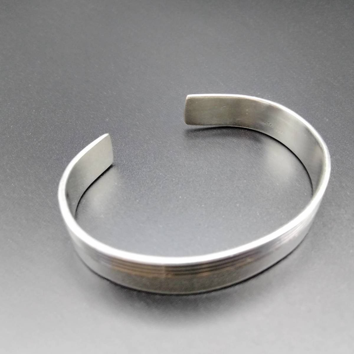 メキシコ 925 シルバー フルーテッドストライプ ビンテージ シルバー