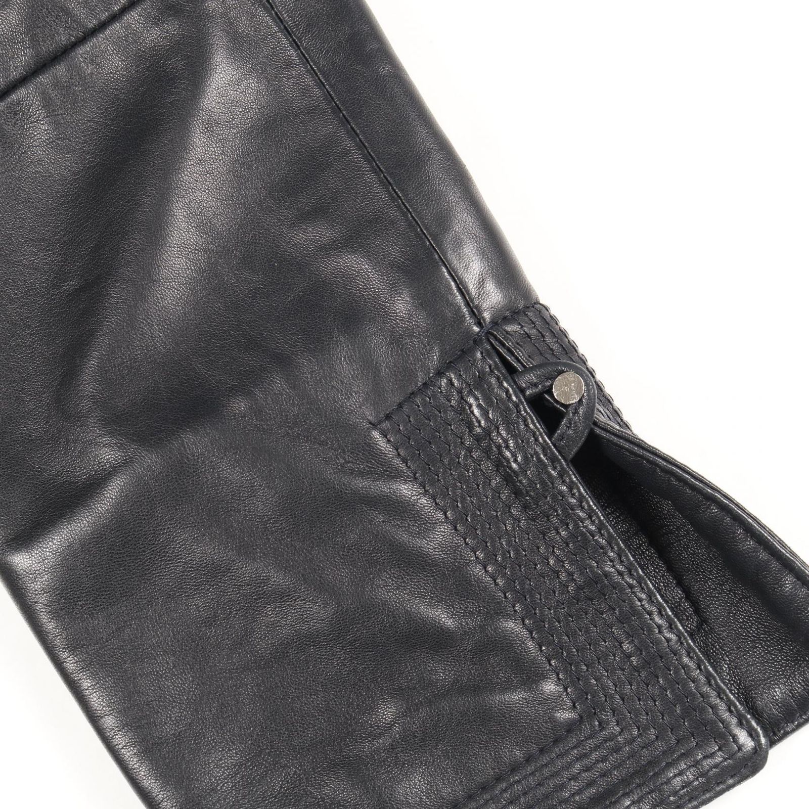 ジョルジオアルマーニ GIORGIO ARMANI 革ジャン ブラック その他