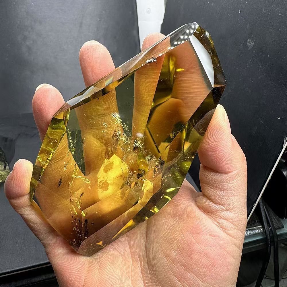 AAAAAAAAAA級【金運UP】☆天然シトリン原石B0105/YS/1021520/499A