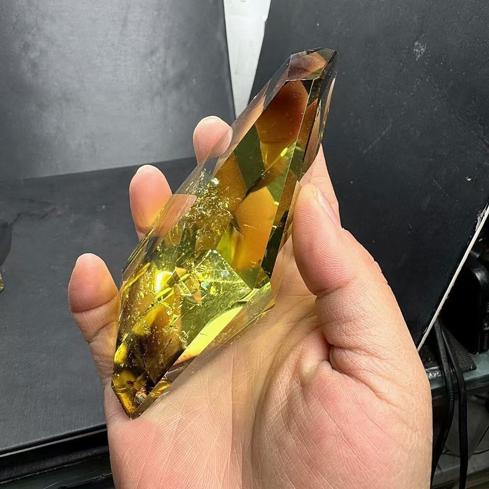 AAAAAAAAAA級【金運UP】☆天然シトリン原石B0105/YS/1021520/499A