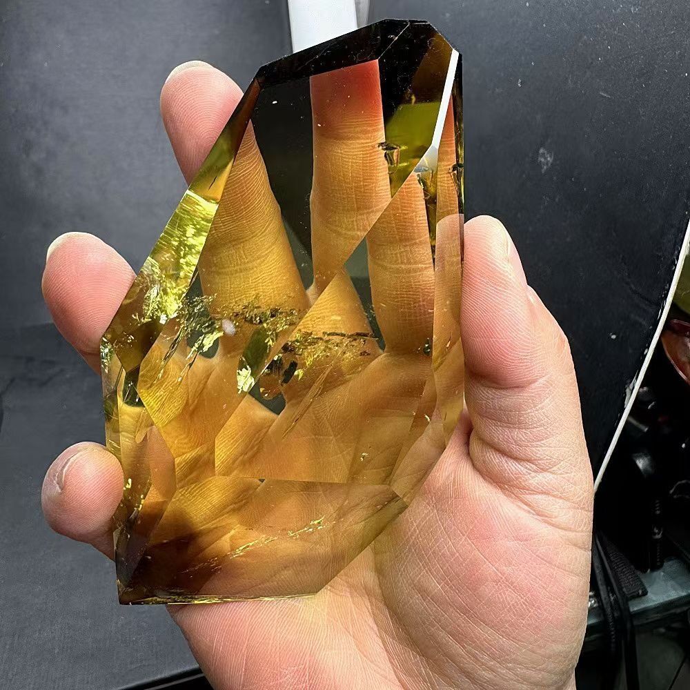 AAAAA級金運UP天然シトリン原石B0105/YS/12280520/399A AAAAAAAAAA級【金運