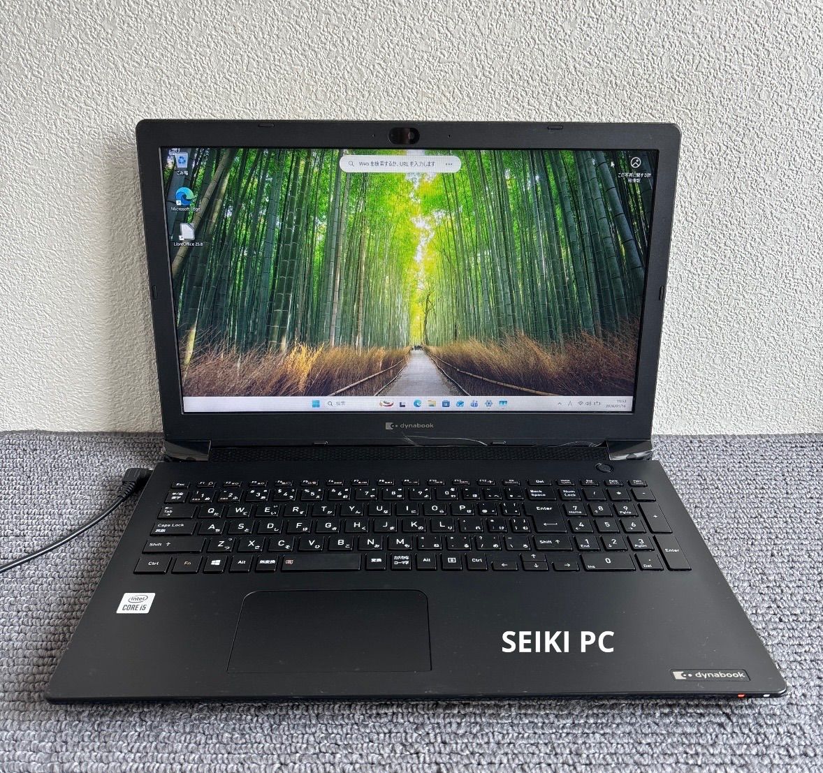 東芝dynabook BJ65/FS i5-10210U メモリ8GB HDD 500GB Win11 AC付き