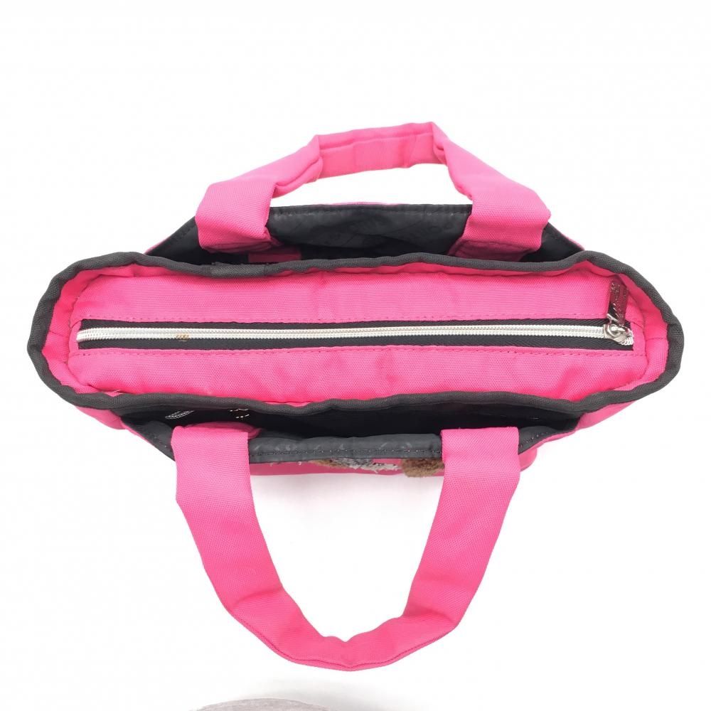 MUスポーツ カートバッグ ピンク ワッペンボア 保冷バッグ 複数