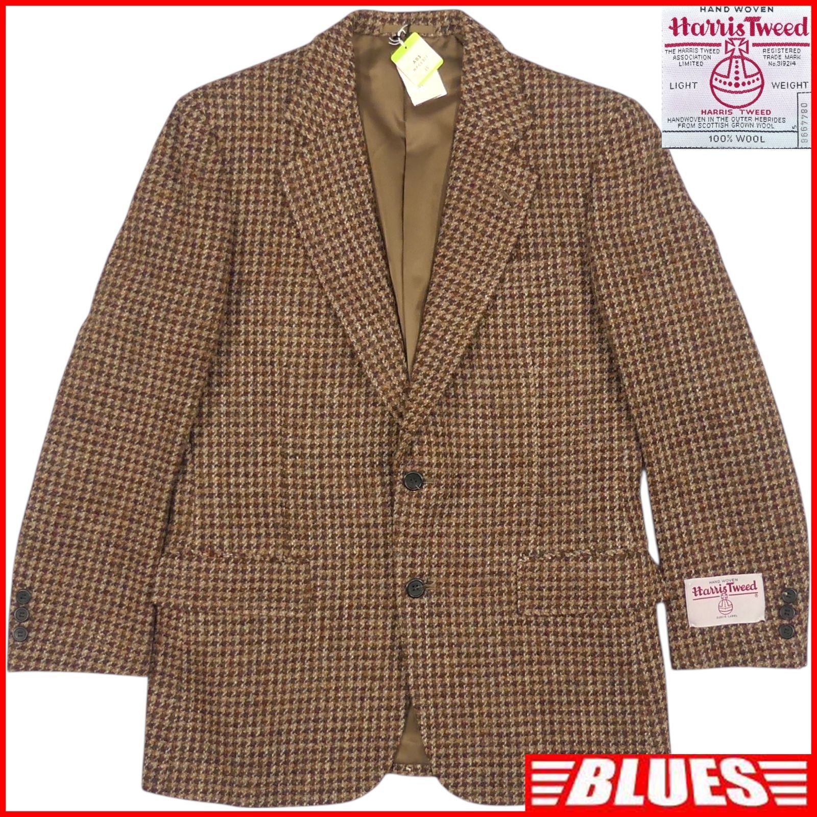 未使用 Harris Tweed ハリスツイード M テーラードジャケット AB5