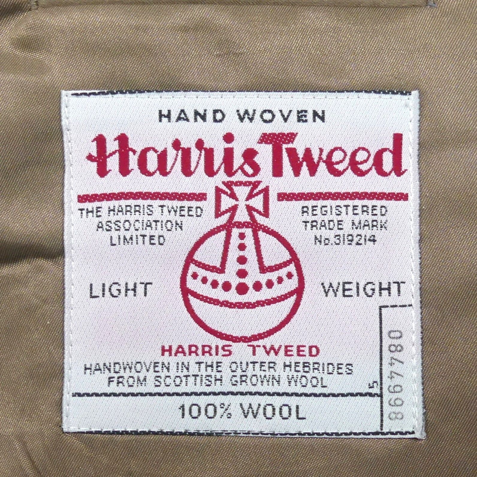 未使用 Harris Tweed ハリスツイード M テーラードジャケット AB5