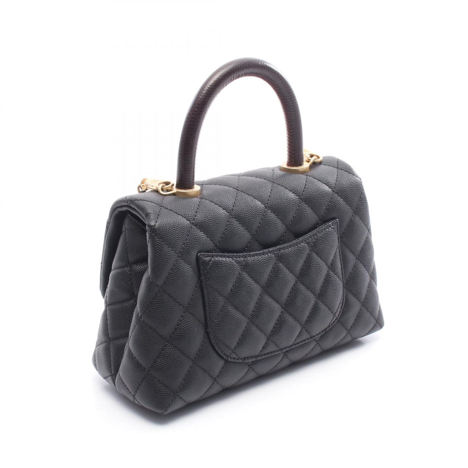 シャネル CHANEL ハンドバッグ ココハンドル フラップ マトラッセ