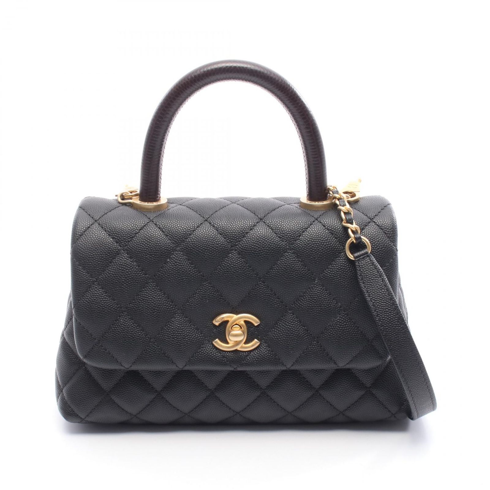 シャネル CHANEL ハンドバッグ ココハンドル フラップ マトラッセ