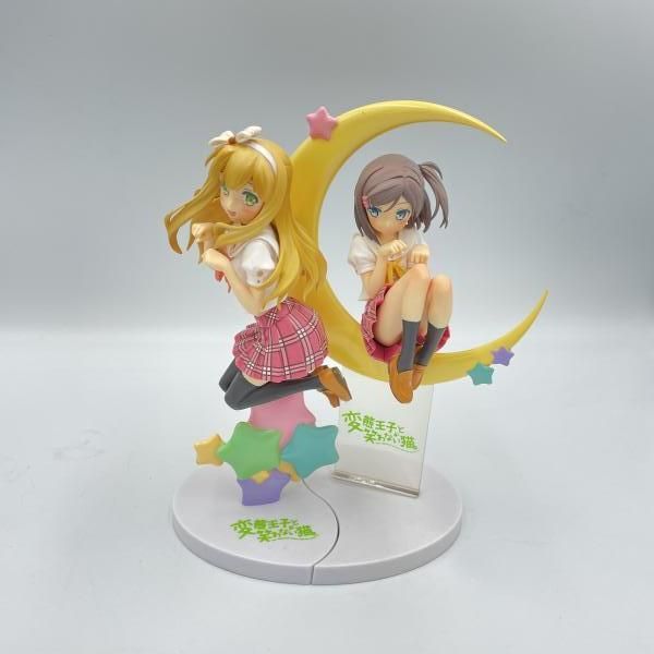 みんなのくじ　変態王子と笑わない猫　A賞　筒隠月子　B賞　小豆梓　ラストゲット賞 中古】2体セット/現状品)フリュー みんなのくじ A賞 筒隠月子