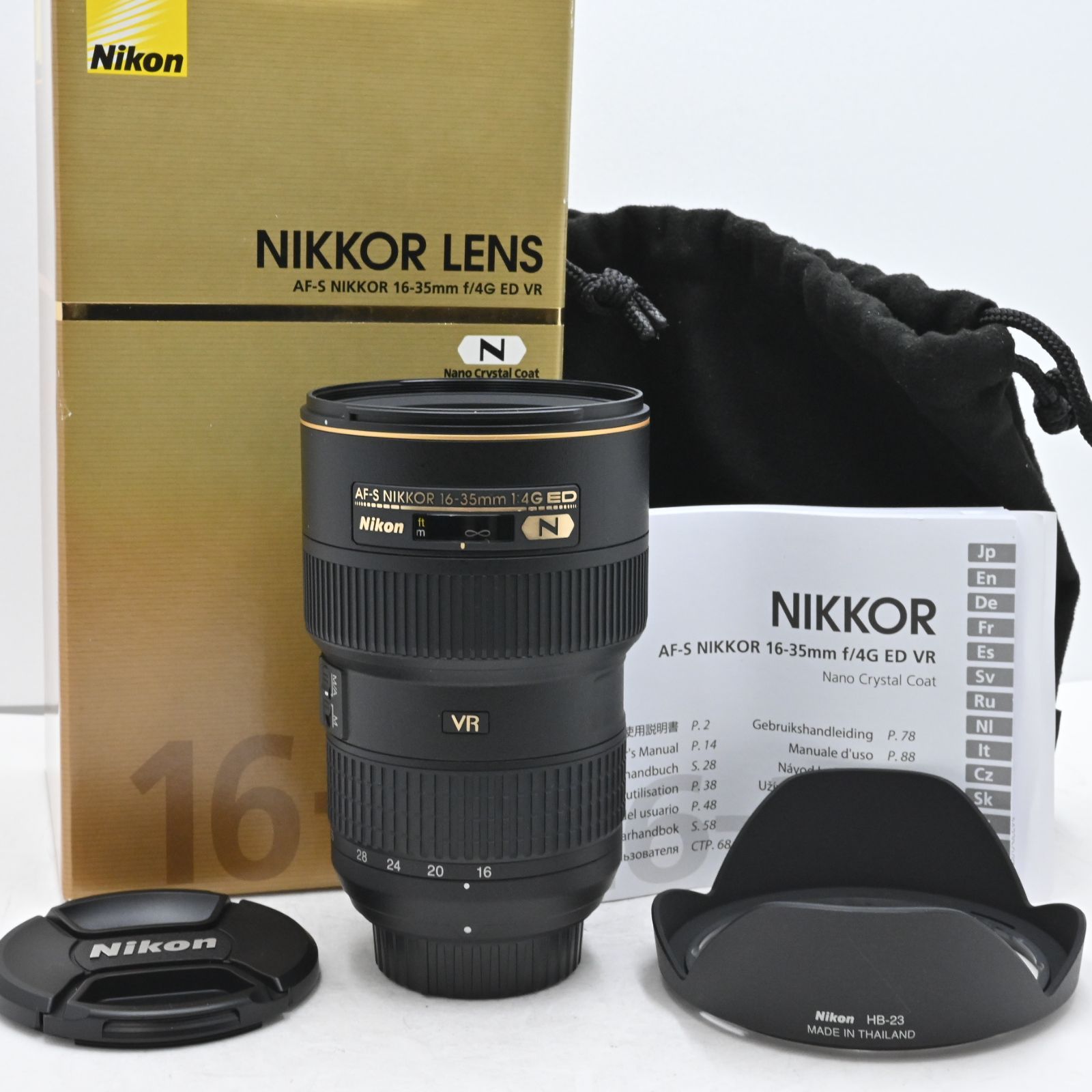 美品Nikon 広角ズームレンズ AF-S NIKKOR 16-35mm f/4G ED VR - メルカリ