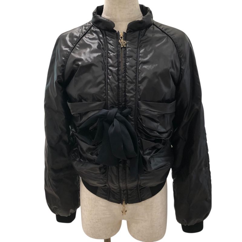 モンクレールガムルージュ MONCLER GAMME ROUGE リボン装飾ダウン
