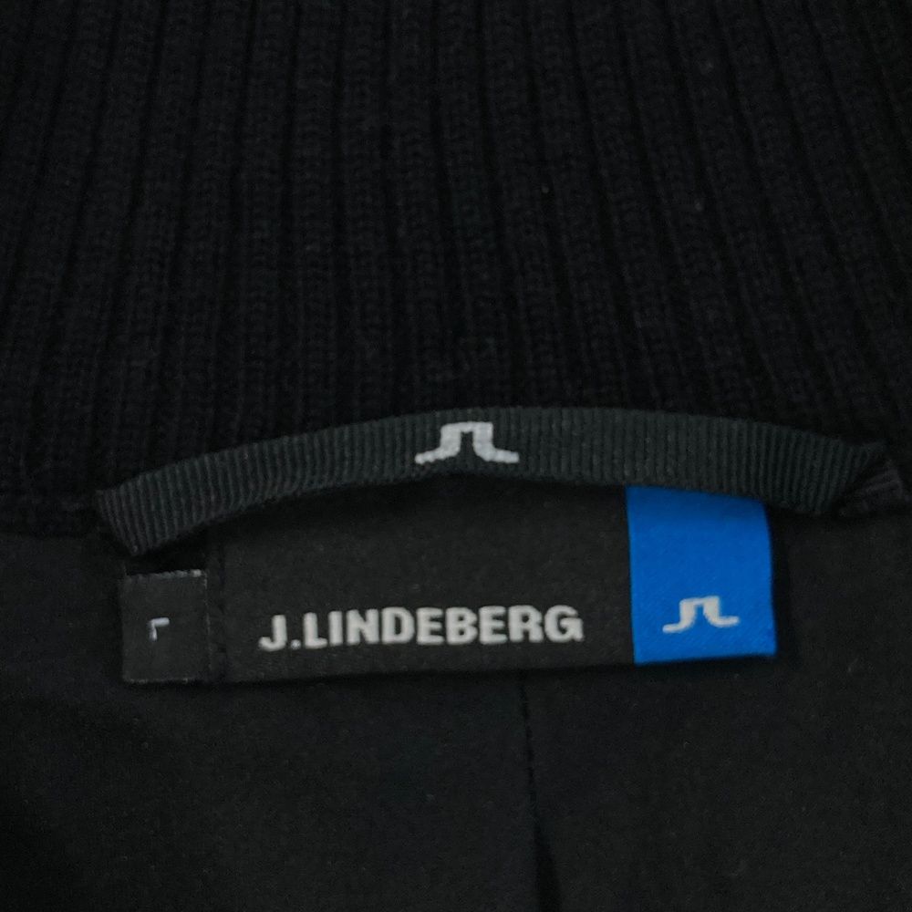 サイズ：L J.LINDEBERG ジェイリンドバーグ 裏地付 ハーフジップ