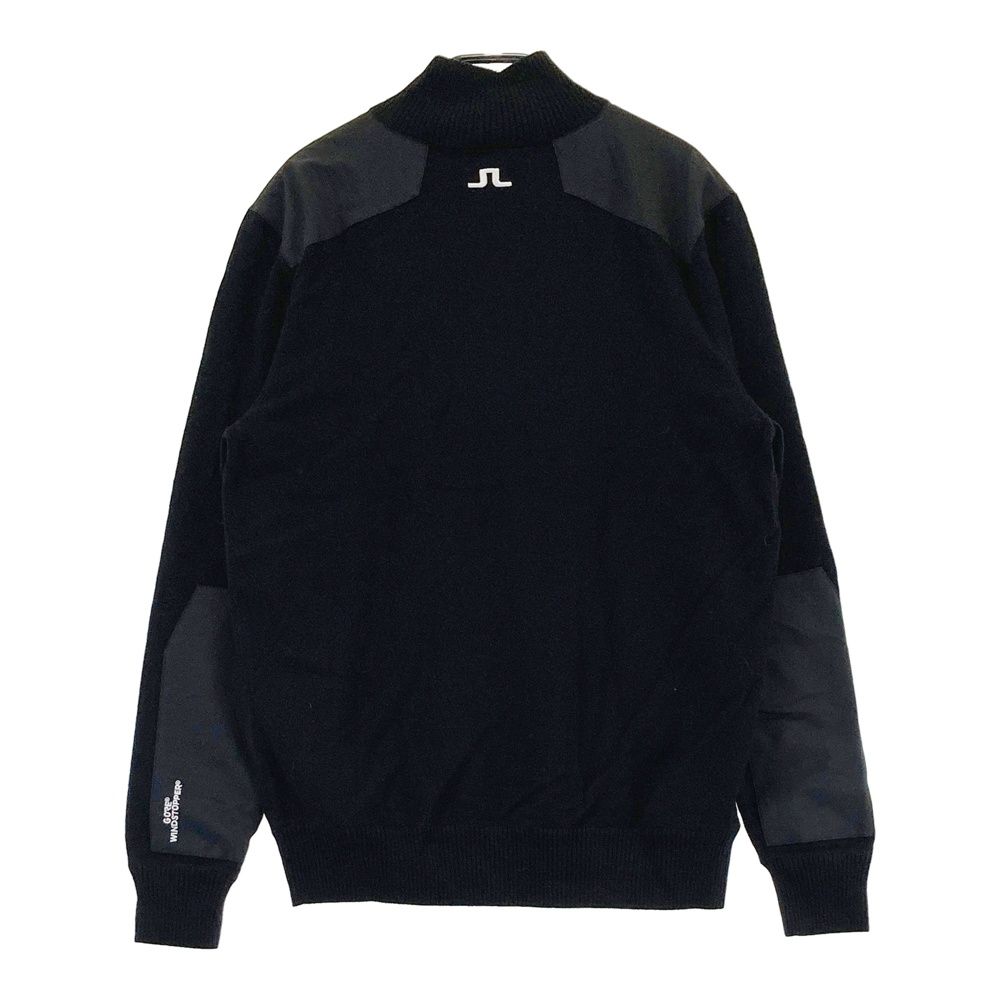 サイズ：L J.LINDEBERG ジェイリンドバーグ 裏地付 ハーフジップ