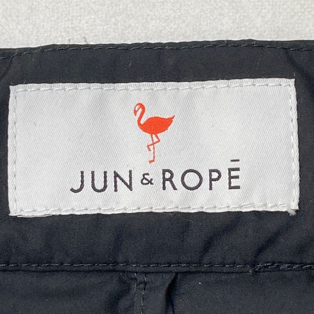 サイズ：L JUN&ROPE ジュン アンド ロペ 中綿ベスト ブラック系