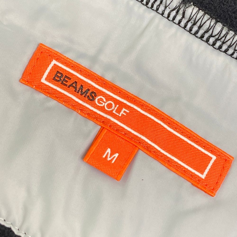 サイズ：M BEAMS GOLF ビームスゴルフ フリースパーカー ブラック系
