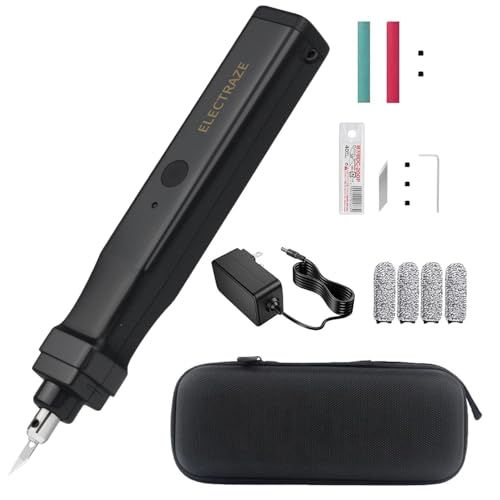 2 in 1 超音波カッター 40 000 Hz ハンドヘルド多目的クラフト切断ツール 30 W高出力超 音波 カッター 交換用ブレード ＆研磨 ポリッシング用チップ 付属 取扱説明書を同封 日本語 内蔵バッテリーなし 98 g 模型 フィギュア 3 Dモ m