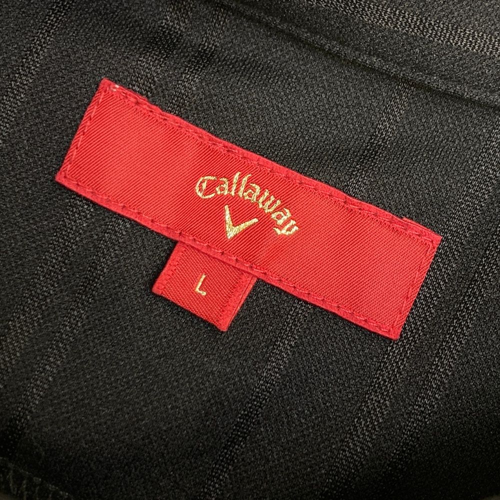 サイズ：L CALLAWAY キャロウェイ レッドレーベル ワンピース ブラック