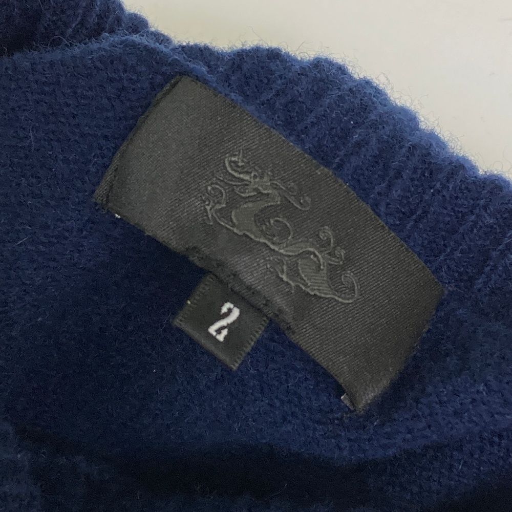 サイズ：2 DANCE WITH DRAGON ダンスウィズドラゴン ハイネック ニット