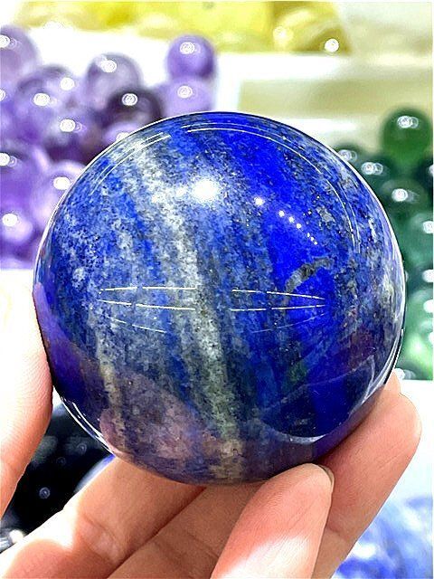 AAA級天然ラピスラズリ丸玉188O1-94O03(原石)｜売買されたオークション