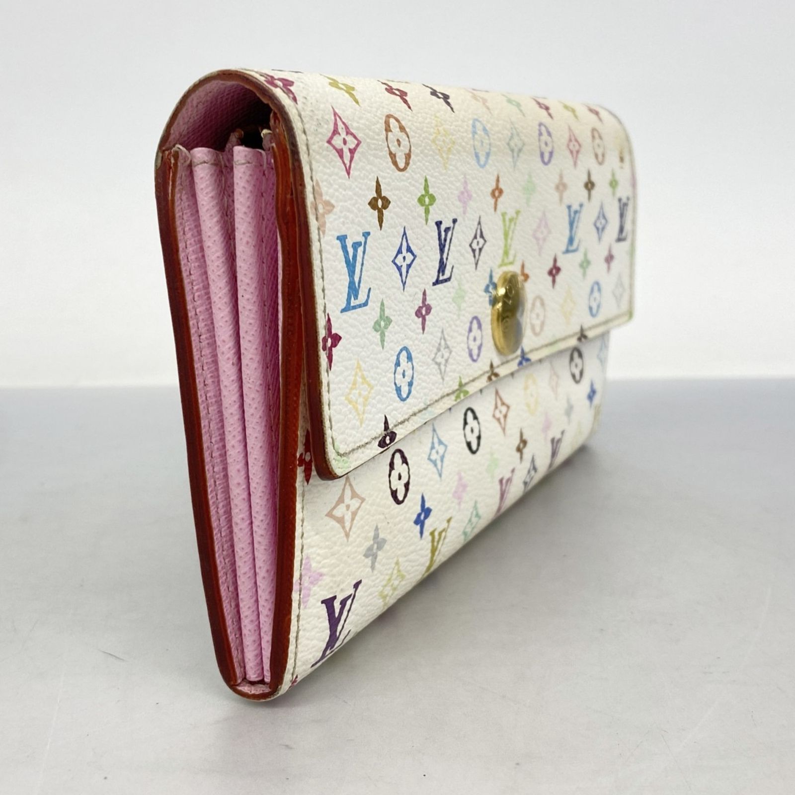 Louis Vuitton モノグラム・マルチカラー 長財布 箱付き ルイヴィトン