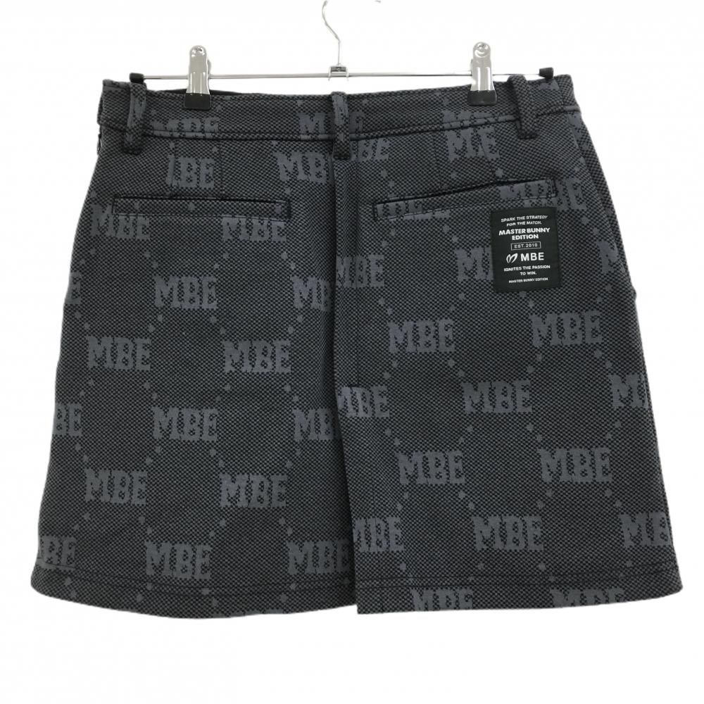 超美品】マスターバニー スカート ダークグレー ロゴ総柄 レディース 1