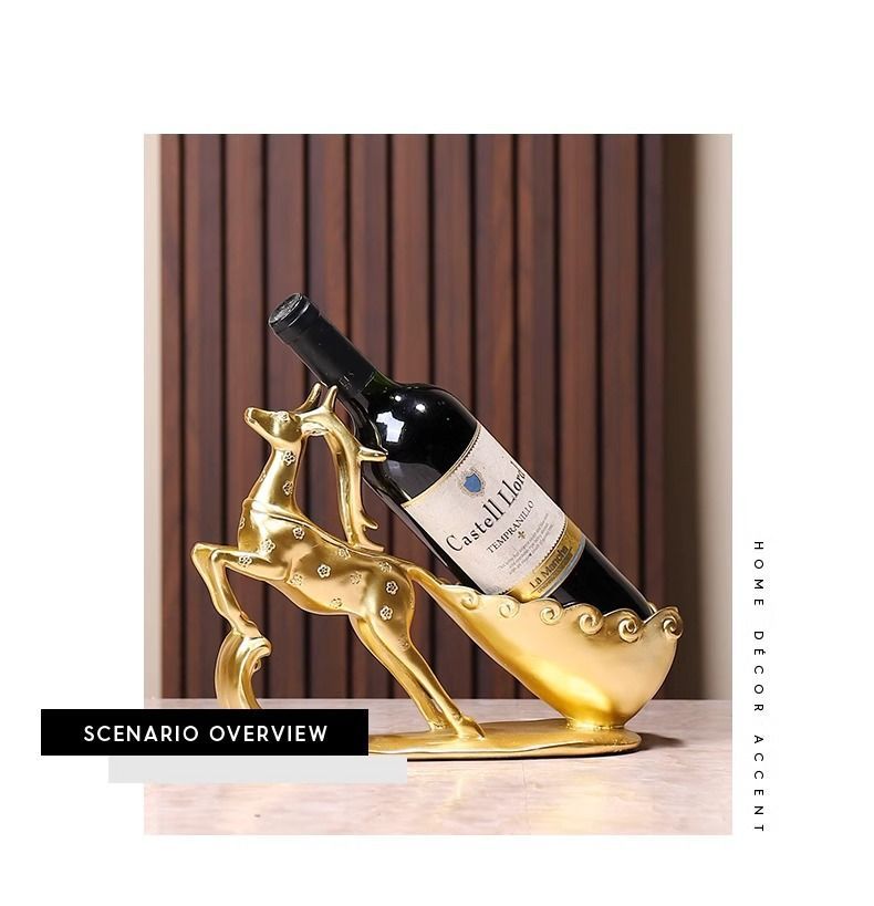 ゴールド ワインスタンド