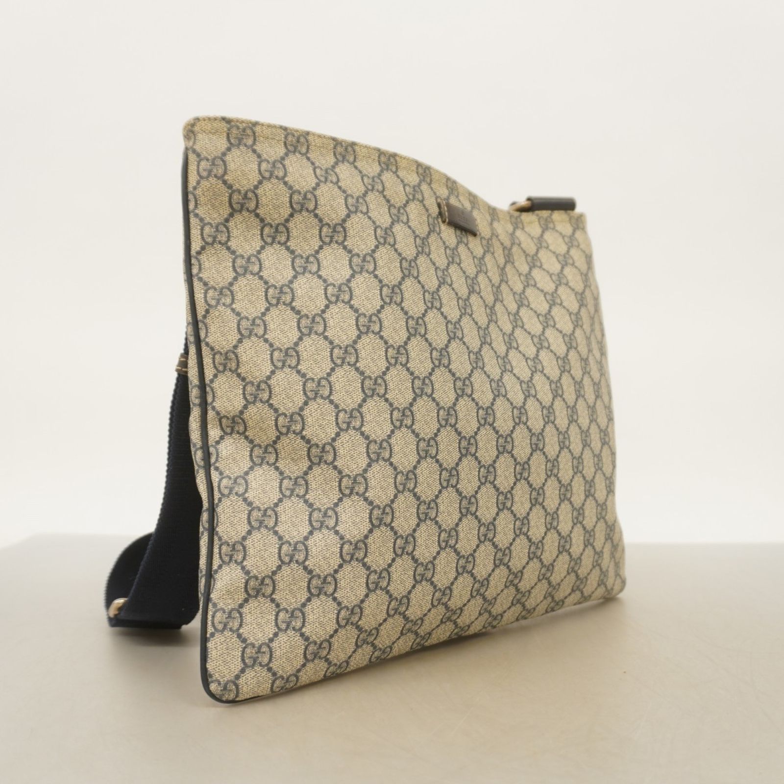 グッチ(Gucci) グッチ ショルダーバッグ GGスプリーム 201446 ネイビー