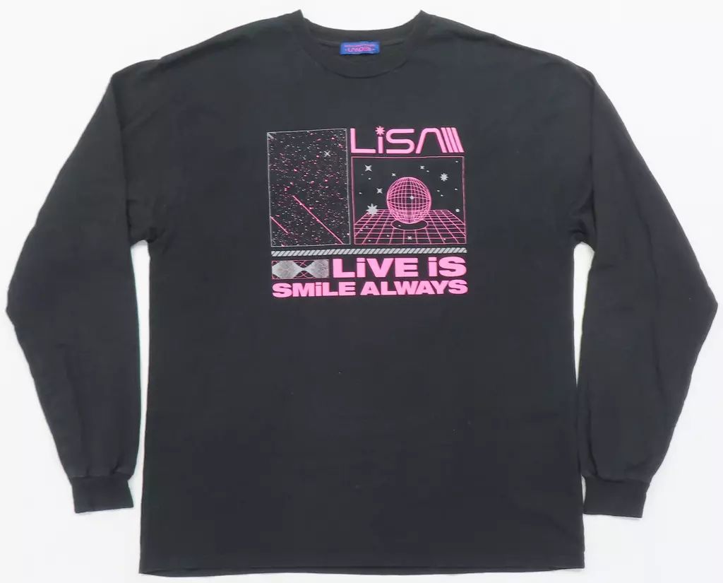 中古】Tシャツ LiSA ロンT ～LANDER Ver.～(Tシャツ) ブラック Lサイズ
