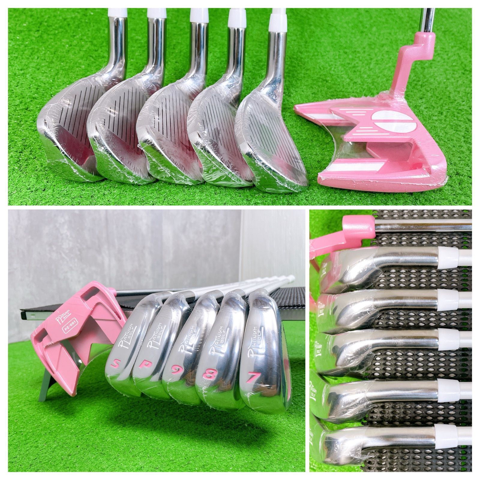 初心者応援 ゴルフクラブ レディースセット 初心者 プロギア iD ナブラ