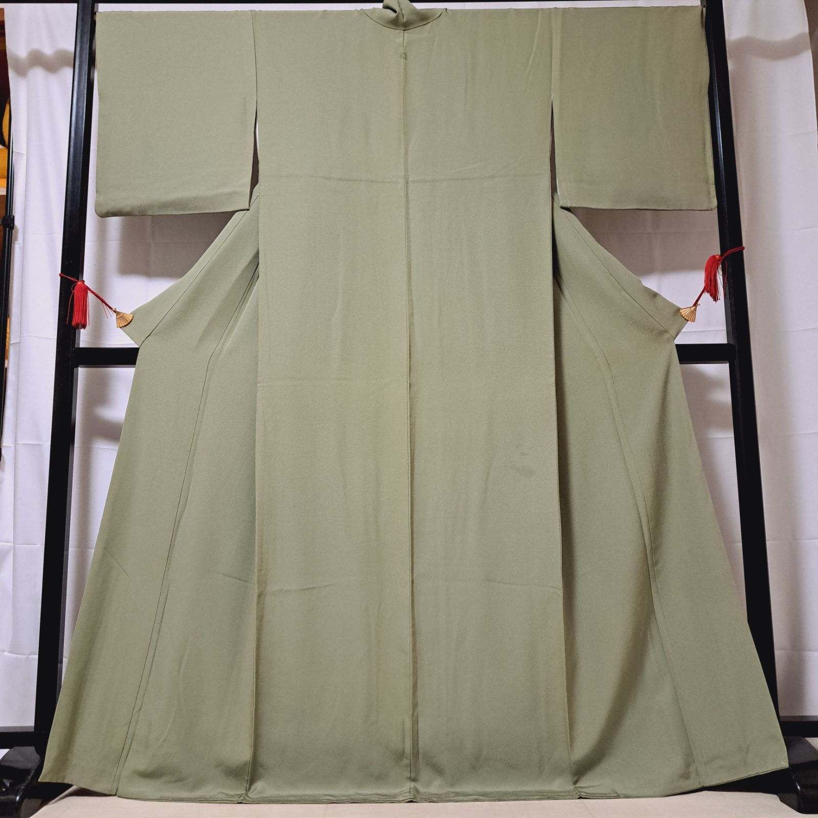 一つ紋・色無地】裄69 身丈170 袖48.5 トールサイズ＆L～LL相当の身幅