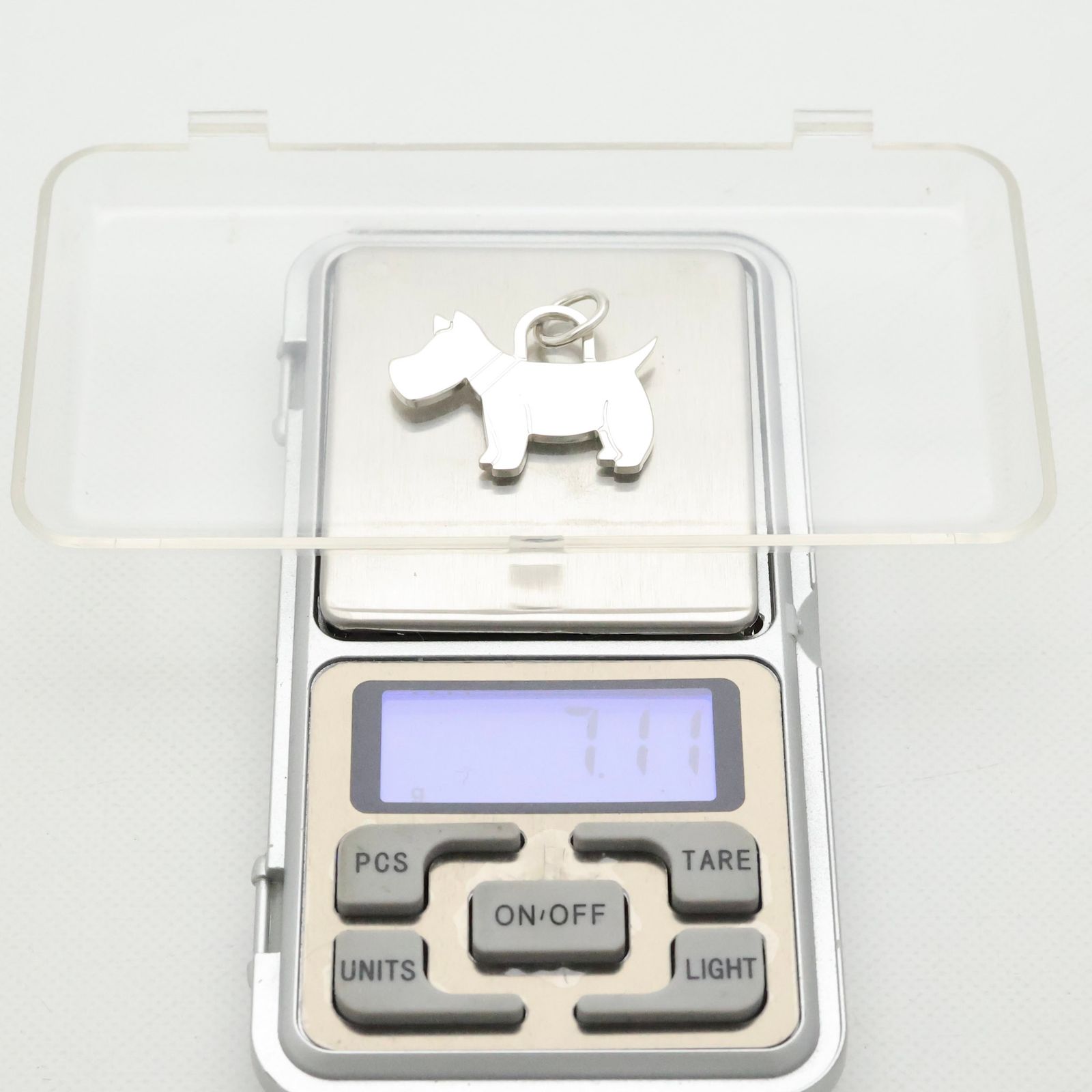 美品】ティファニー TIFFANY&Co. ドッグ テリア 犬 チャーム AG925