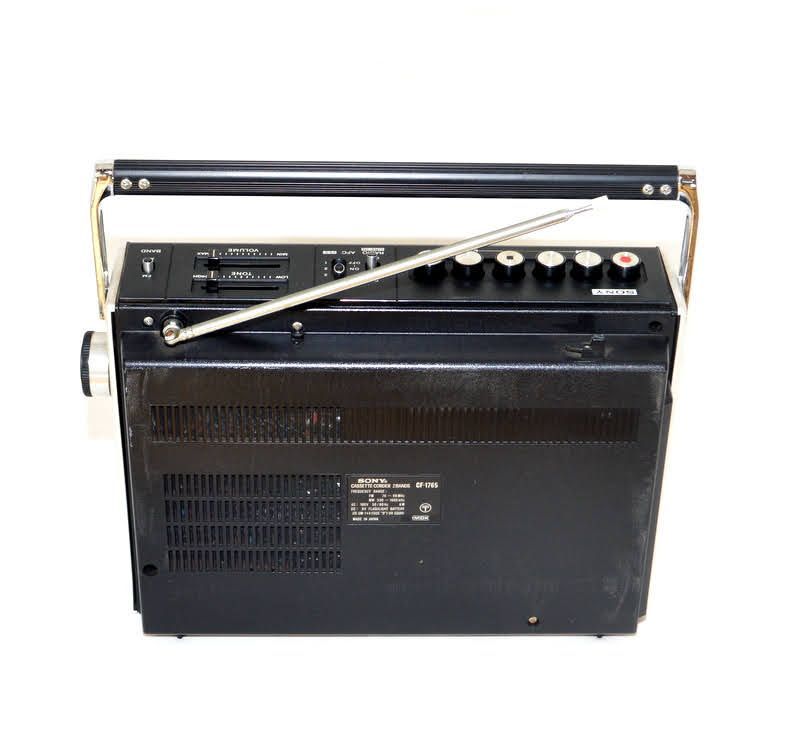 動作美品☆ SONY CF-1765 カセット動作 ラジオ受信OK ラジカセ - メルカリ