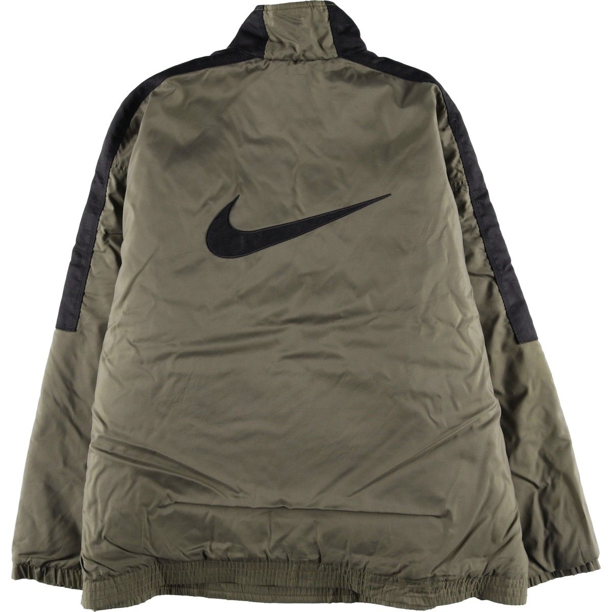 古着 90年代 ナイキ NIKE 中綿入り ハーフジップ ナイロンプルオーバー 
