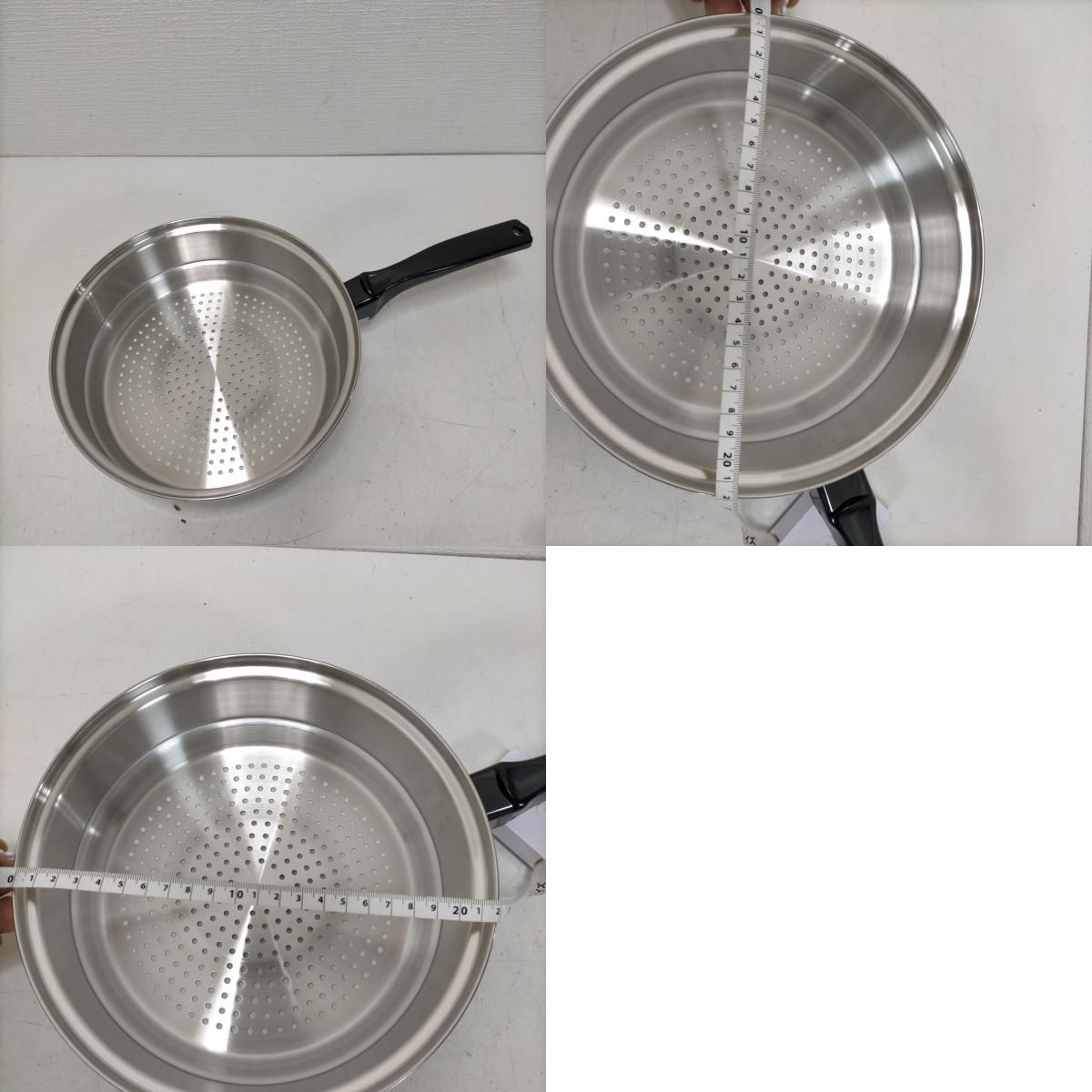 INKOR インコア ステンレス鍋セット 多層構造 マルチプライ フライパン