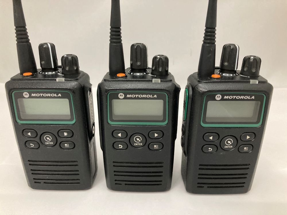 □中古□送料無料□3台セット□モトローラ GDR4800 デジタル簡易無線