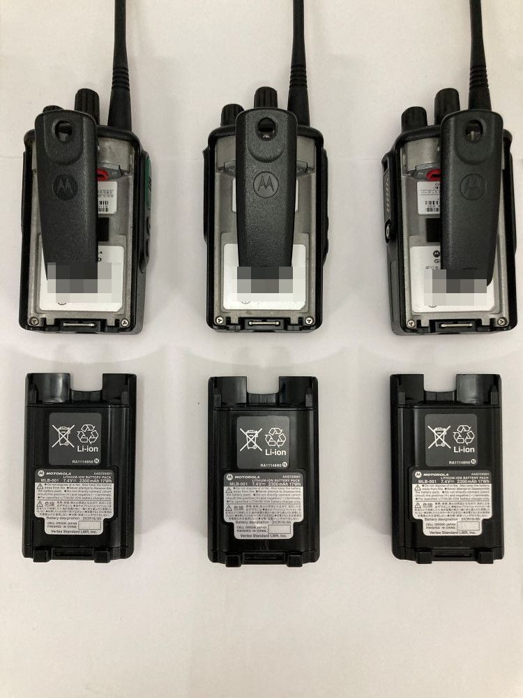 □中古□送料無料□3台セット□モトローラ GDR4800 デジタル簡易無線