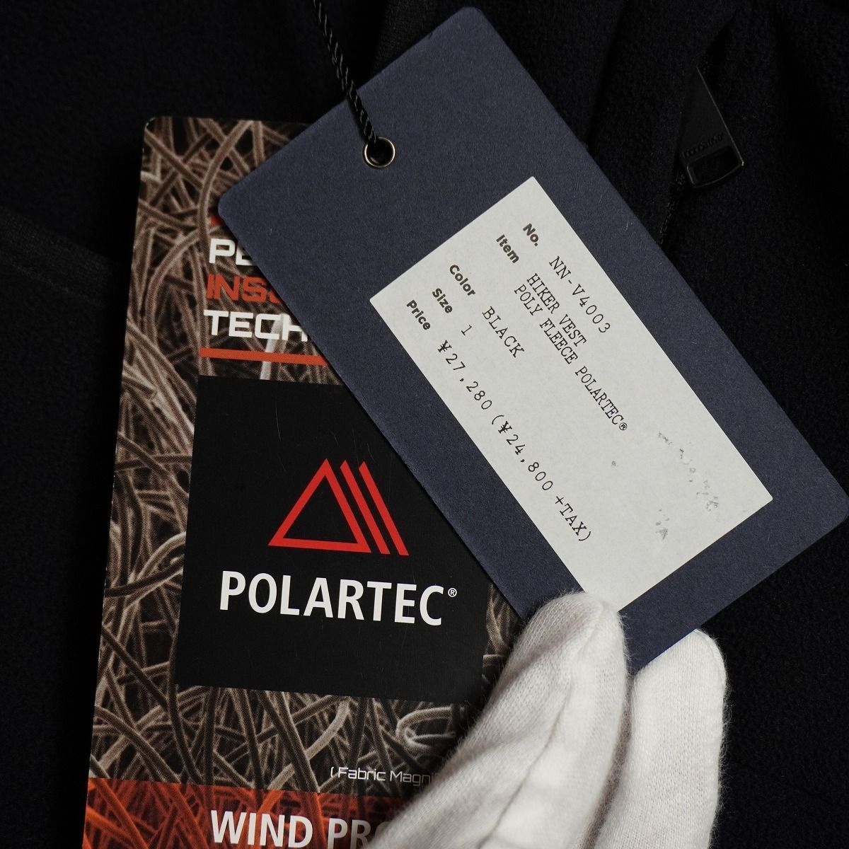 美品 nonnativeノンネイティブ NN-V4003 HIKER VEST POLY FLEECE 