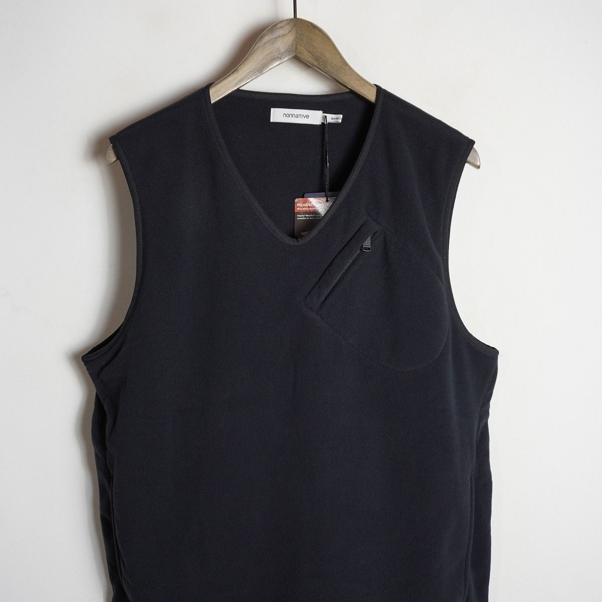 美品 nonnativeノンネイティブ NN-V4003 HIKER VEST POLY FLEECE 