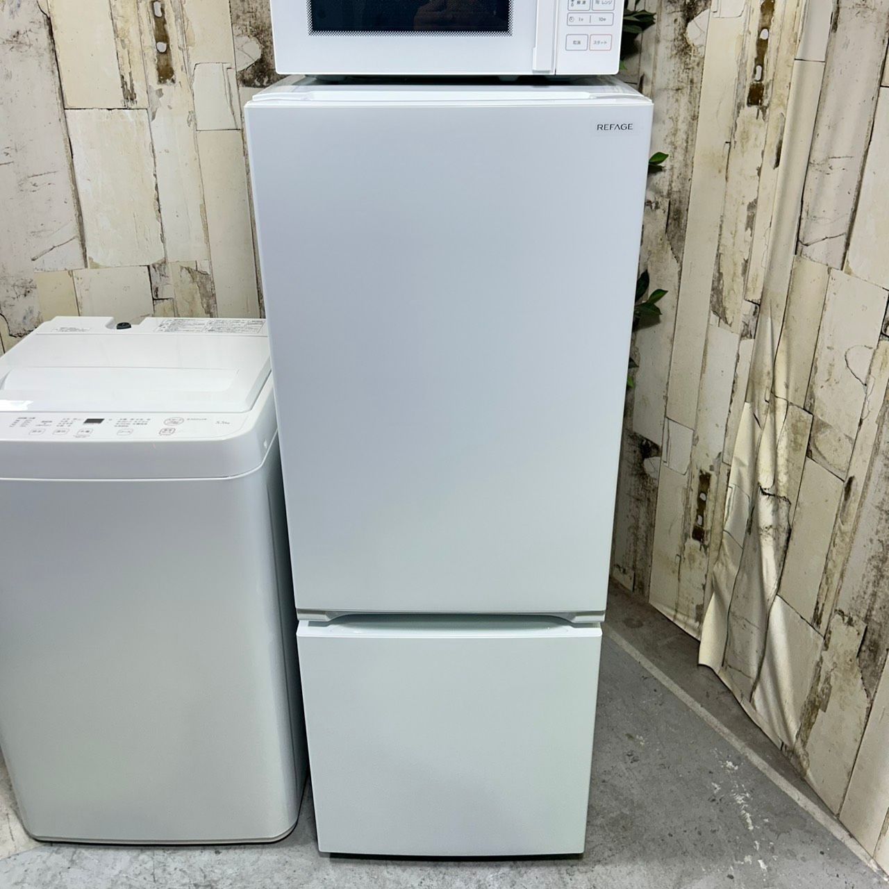 2023-2025年製】美品 冷蔵庫 洗濯機 電子レンジ 3点セット ヤマダ YRZ