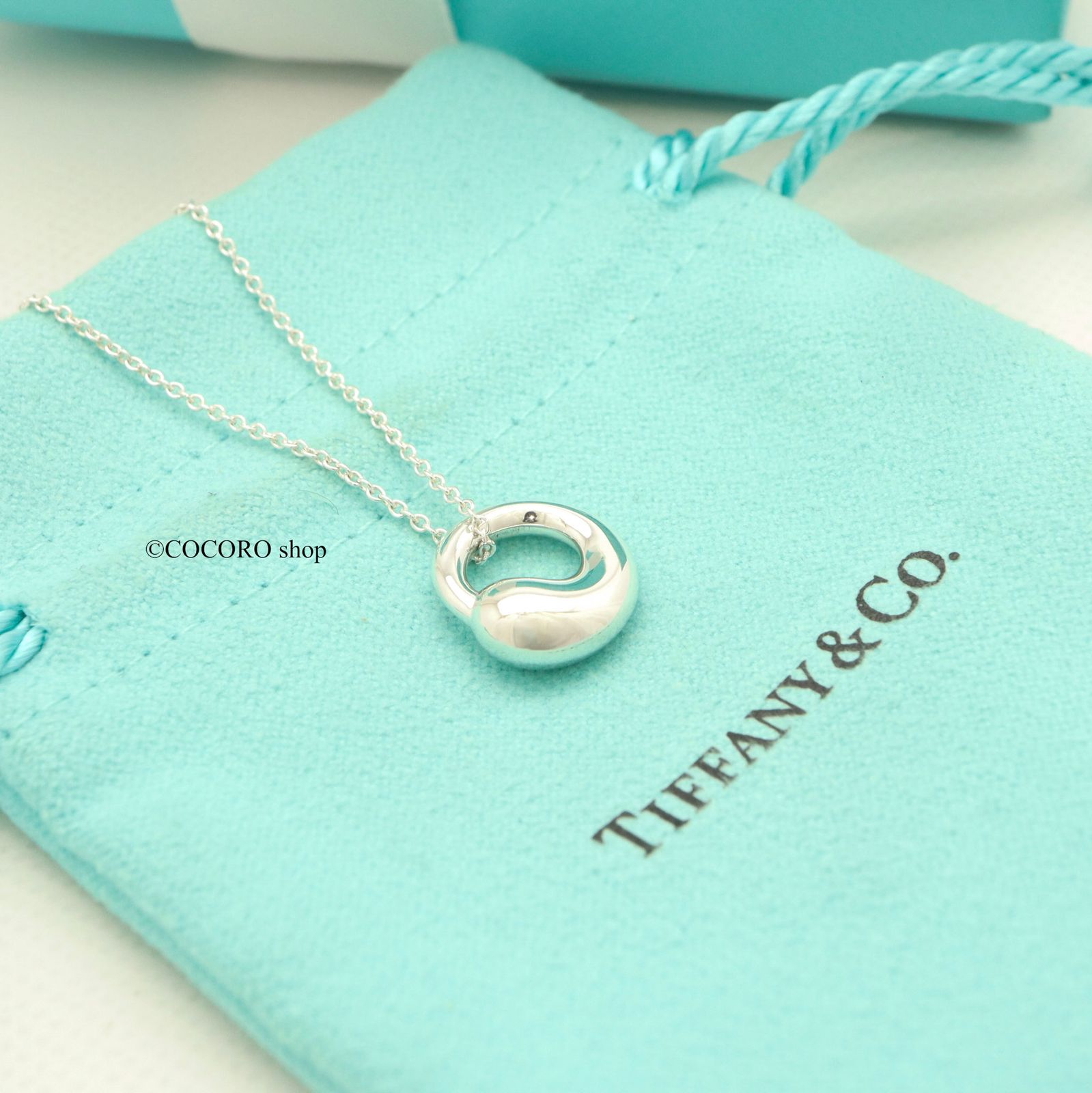 美品】ティファニー TIFFANY&Co. エターナル サークル エルサ