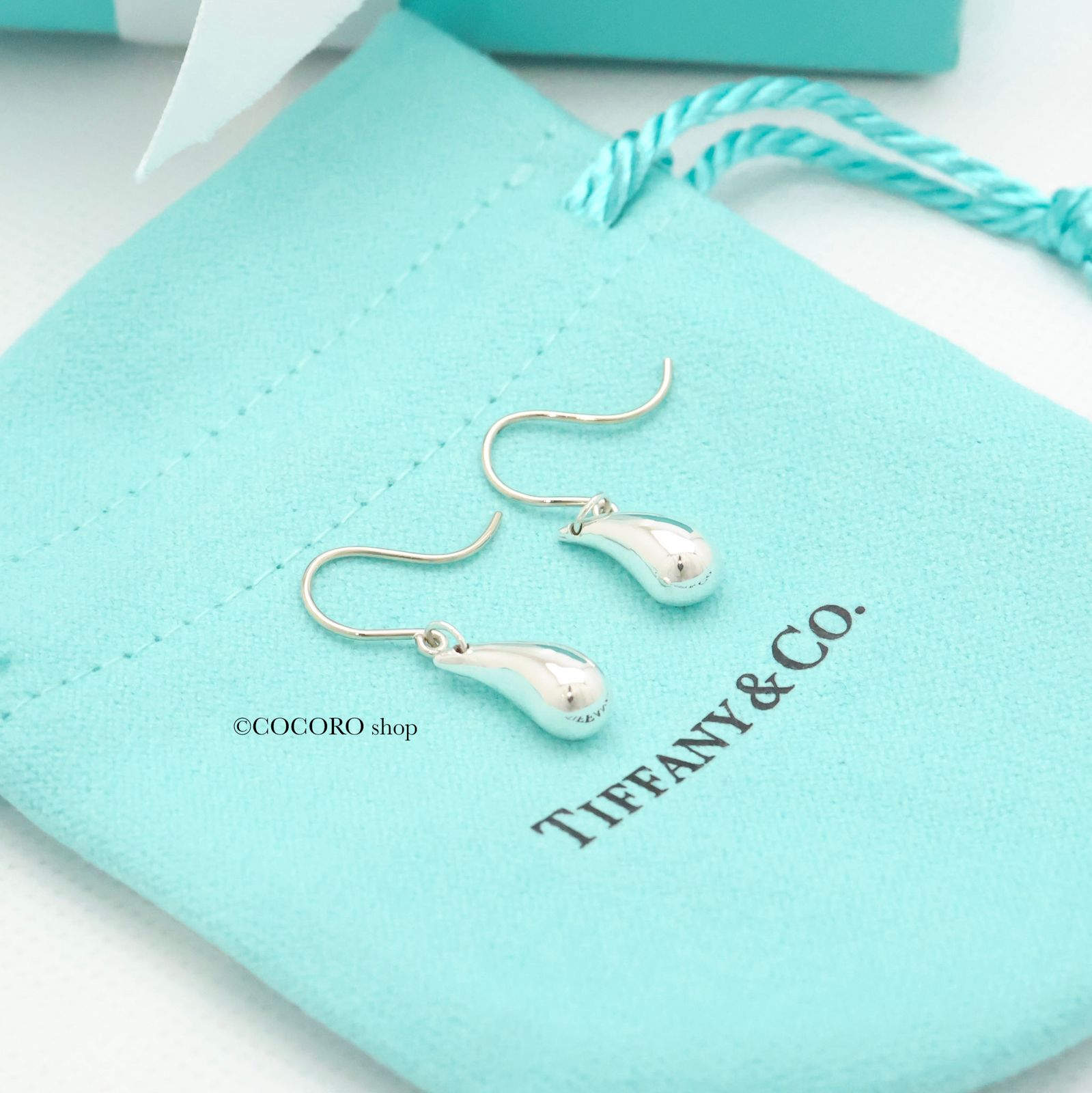 美品】ティファニー TIFFANY&Co. ティアドロップ エルサペレッティ