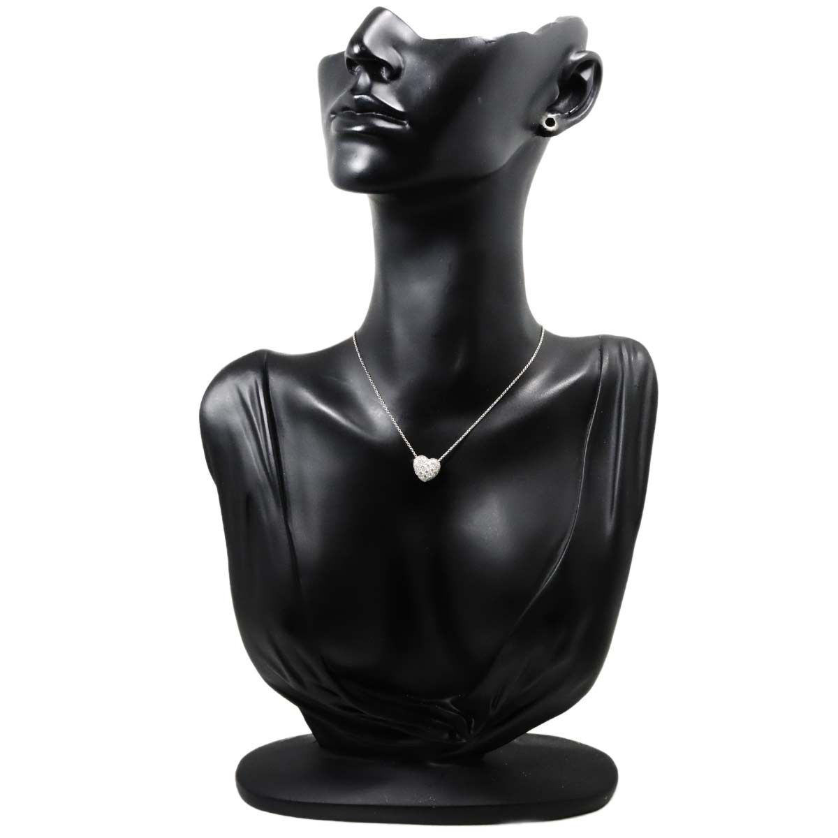 K18WG ホワイトゴールドのネックレス 40cm ダイヤモンド ダイヤ 0.50ct ネックレス 40cm K18 WG ホワイトゴールド 750 Diamond